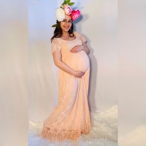 Maternity photos/baby shower dress